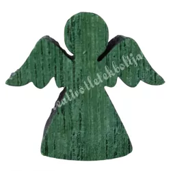 Fa angyal, zöld, 2,5x2,5 cm, 48 db/csomag