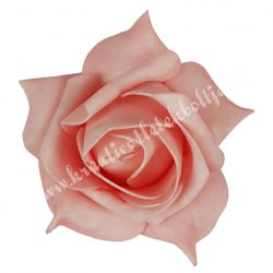 Polifoam rózsa, 9x6 cm, 13., Sötét rózsaszín