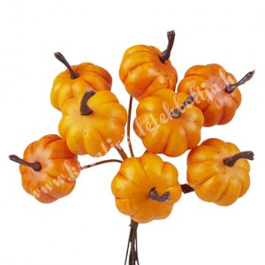 Betűzős tök, 2,5x3 cm, 8 db/csokor