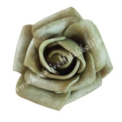 Polifoam rózsa, 3,5x2,5 cm, 19., Olíva