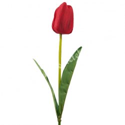 Tulipán, piros, 46 cm