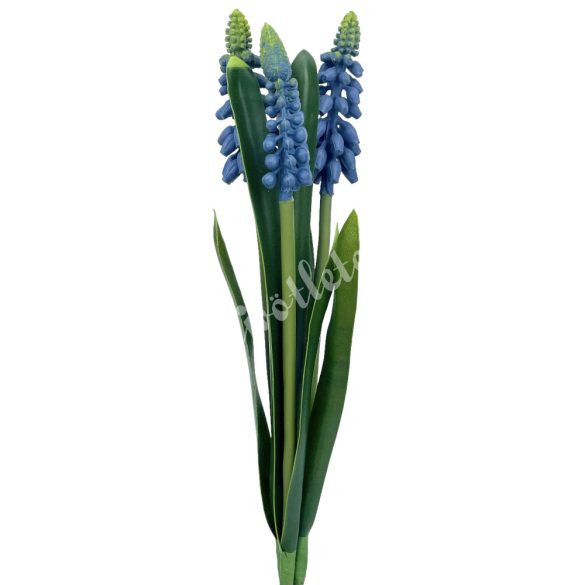 Fürtös gyöngyike, kék, 25 cm