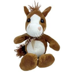 Plüss ló, 14x25 cm