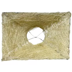 Csokortartó, téglalap, krém, 15x10 cm