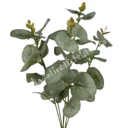 Eukaliptusz csokor, olíva, 34 cm