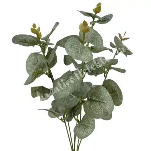 Eukaliptusz csokor, olíva, 34 cm