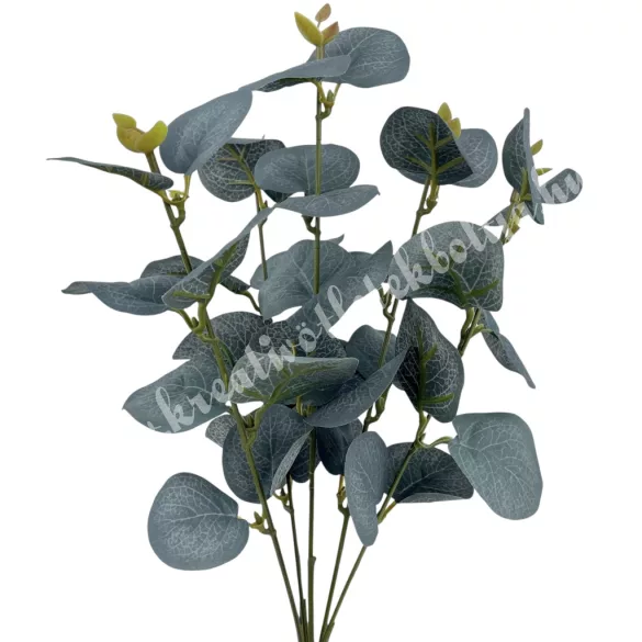 Eukaliptusz csokor, szürkészöld, 34 cm