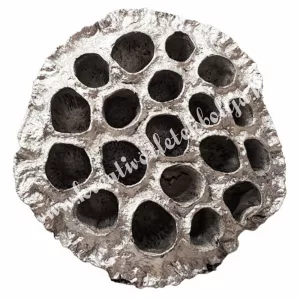 Lótusz, ezüst, 5-8 cm