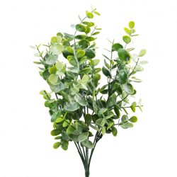Eukaliptusz csokor, hamvas zöld, 30 cm