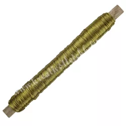 Virágkötöző drót, arany, 0,5 mm