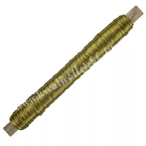 Virágkötöző drót, arany, 0,5 mm