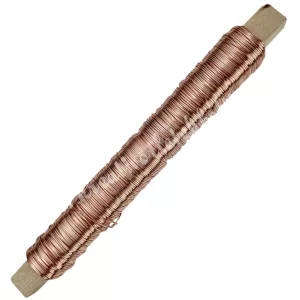 Virágkötöző drót, vörösréz, 0,5 mm