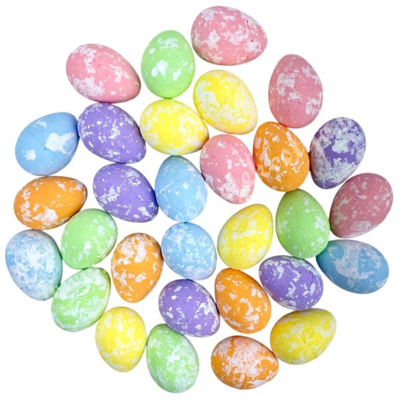 Festett hungarocell tojás, cirmos, 2,5x3,5 cm, 30 db/csomag