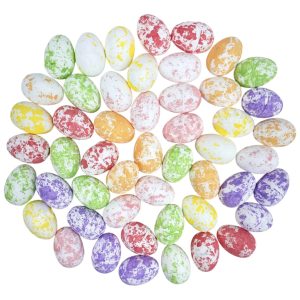 Festett hungarocell tojás, cirmos, 2x2,5 cm, 50 db/csomag