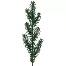 Fenyőág, 7 ágú, zöld, 30 cm