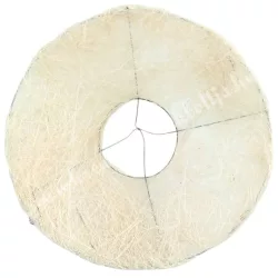 Csokortartó, kerek, krém, 20 cm