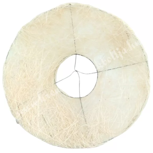 Csokortartó, kerek, krém, 20 cm