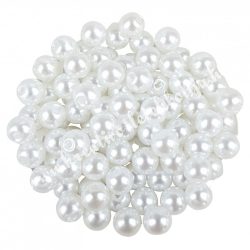 Műanyag tekla, fehér, 5 mm, 50 gramm/csomag