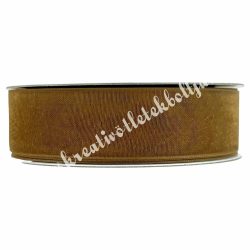 Organza szalag, arany, 3 szélességben