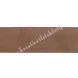 Organza szalag, barna, 3 szélességben
