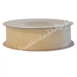 Organza szalag, vanília, 3 szélességben