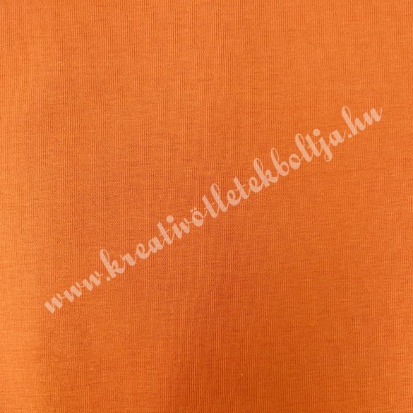 Pamut anyag, narancssárga, 20x180 cm