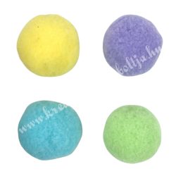 Pasztell pompon 2 cm
