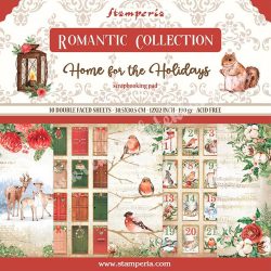 Scrapbook tömb, Home for..., 30,5x30,5 cm, 10 db/csomag