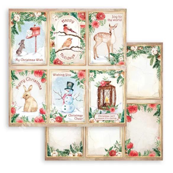 Scrapbook tömb, Home for..., 30,5x30,5 cm, 10 db/csomag