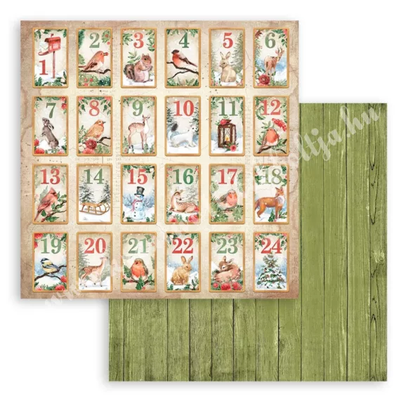 Scrapbook tömb, Home for..., 30,5x30,5 cm, 10 db/csomag