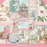 Scrapbook tömb, Sweet Winter, 30,5x30,5 cm, 10 db/csomag