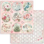 Scrapbook tömb, Sweet Winter, 30,5x30,5 cm, 10 db/csomag