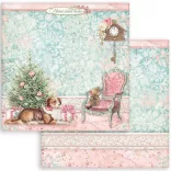 Scrapbook tömb, Sweet Winter, 30,5x30,5 cm, 10 db/csomag