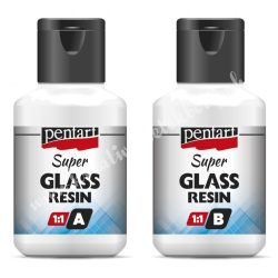 Pentart szuper üveggyanta szett, 40 ml
