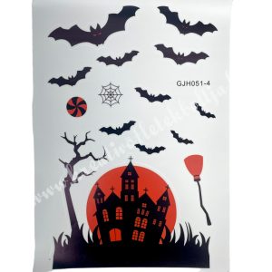 Ablakmatrica, halloween, 24x35 cm