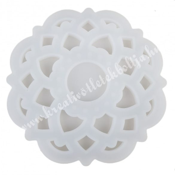 Szilikon öntőforma, mandala