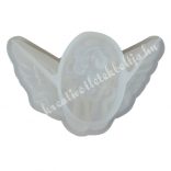 Szilikon öntőforma, angyal szárnnyal, 9,3x5 cm