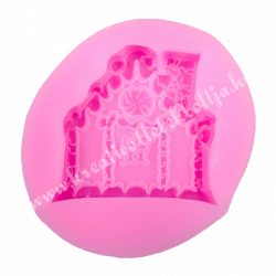 Szilikon mintázó, mézeskalácsház
