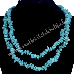 Festett howlit törmelékköves alapanyag szál, kb. 80 cm