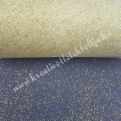 Glitteres tüll, arany, 15 cm