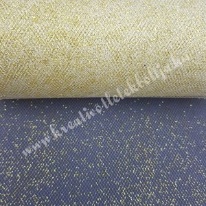 Glitteres tüll, arany, 15 cm
