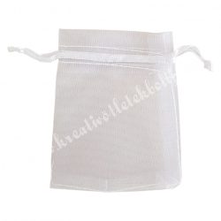 Organzatasak, törtfehér, 13x18 cm