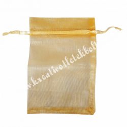 Organzatasak, arany, 10x15 cm