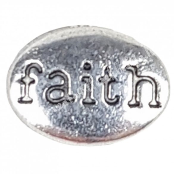 Mini charm, faith, 9 mm