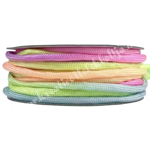 Paracord zsinór, pasztell szivárvány, 4 mm