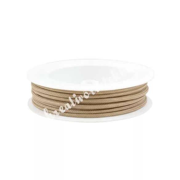 Paracord zsinór, bézs, 4 mm