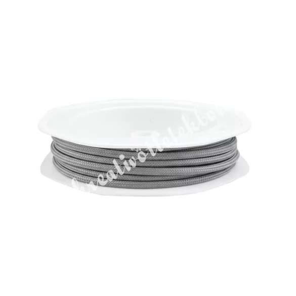 Paracord zsinór, szürke, 4 mm
