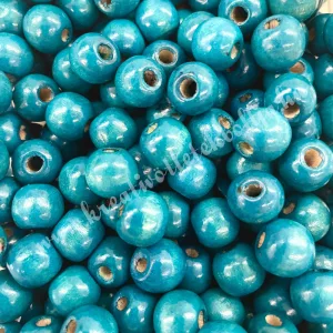 Fagyöngy, türkiz, 12x10,5 mm, 100 gr/csomag