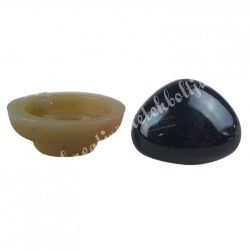 Biztonsági orr, fekete, 24x19 mm