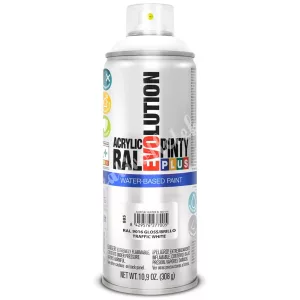 PintyPlus Evolution vizes bázisú akrilfesték spray, fehér, 400 ml 